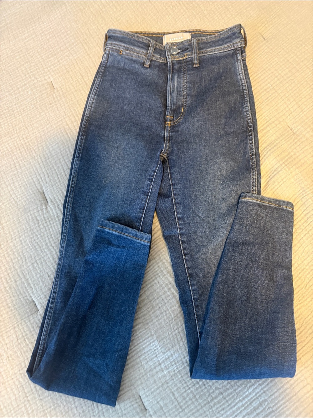 Everlane The Way High organic cotton skinny Jean size 23